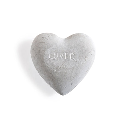 Heart Shaped Cement Stones - Adored A Lovely Boutique