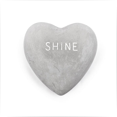 Heart Shaped Cement Stones - Adored A Lovely Boutique