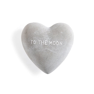 Heart Shaped Cement Stones - Adored A Lovely Boutique